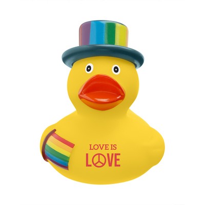 Rainbow Pride Rubber Duck