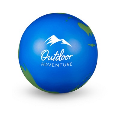Globe Earth Super Squish Stress Ball Sensory Toy