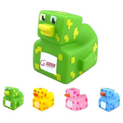 Pixelated Robot Rubber Ducks