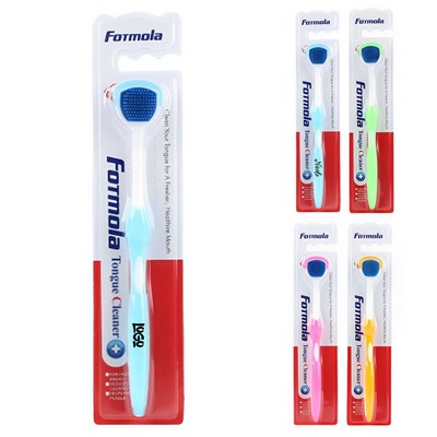 Double-Sided Tongue Scraper for Oral Hygiene