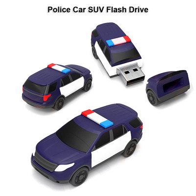Police SUV Car Flash Drive - 2GB