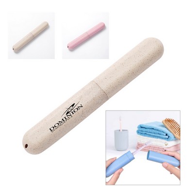 Wheat Straw Toothbrush Case